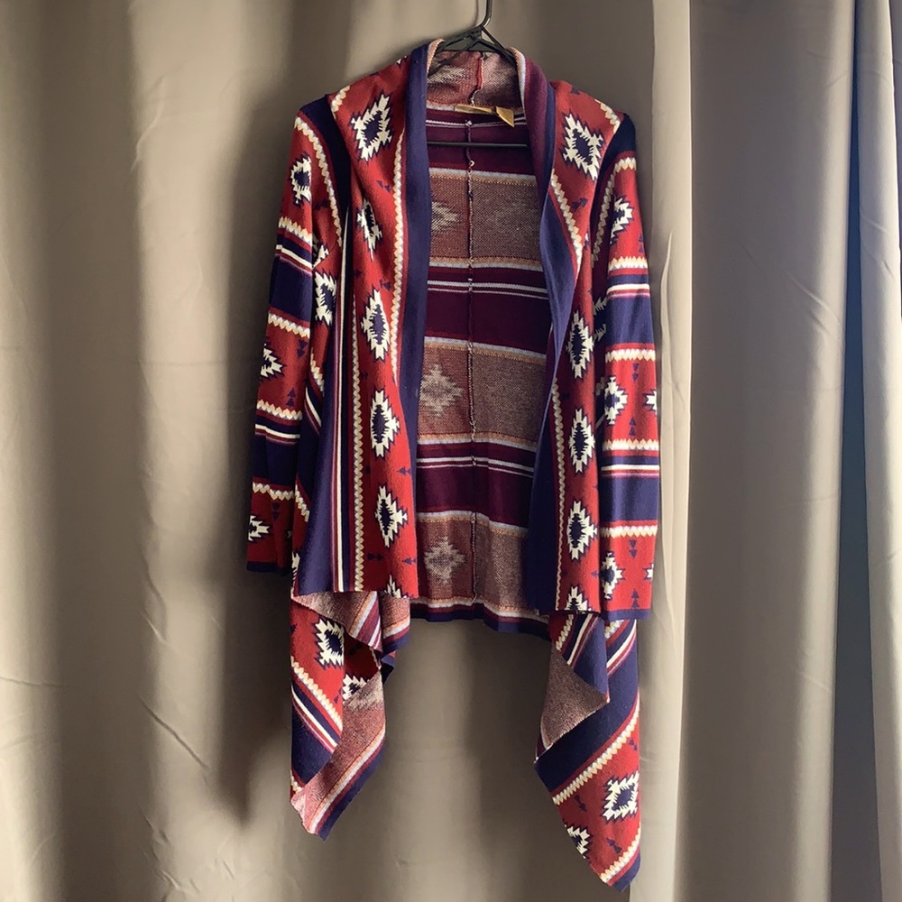 Wrangler Aztec print cardigan